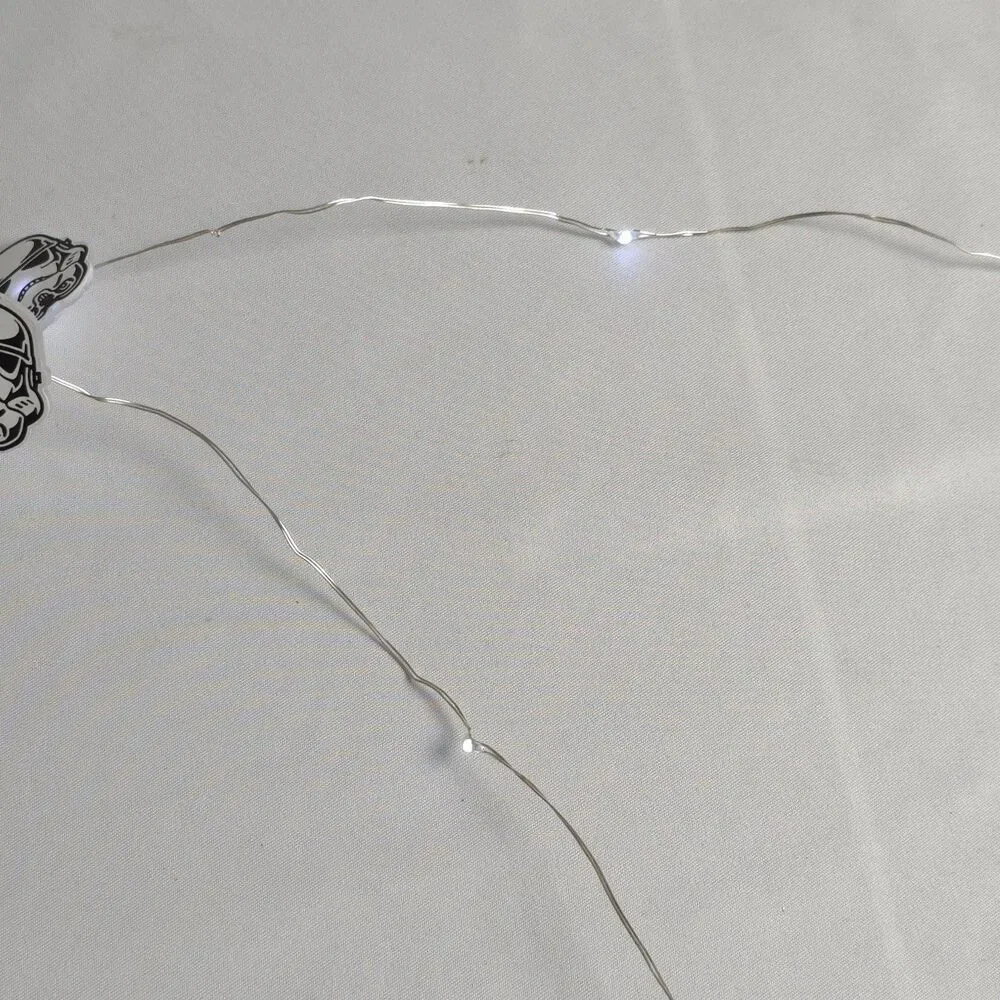 Star Wars StormTrooper 8ft String Fairy Wire Bendable Lights Christmas Dorm Room